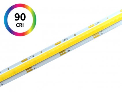 LED pásek CCT COB 2700-6500K, CRI>90, PROFI, 16W, 24VDC, 10mm, 608LED/m