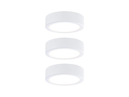 LED přisazená nábytková svítidla Pukk - sada 3 světěl