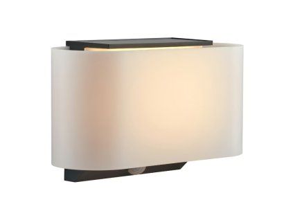 Solární nástěnné LED svítidlo Piola se senzorem, IP44
