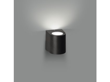 Venkovní nástěnné LED svítidlo BOJ, v. 8 cm, 6W, CRI90, IP54