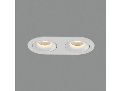 Zapuštěné LED svítidlo MUSCA, š. 21 cm, 2xGU10 8W (Barva Černá)