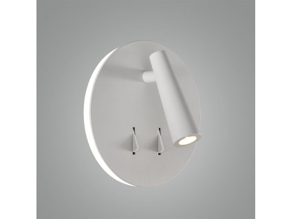 Nástěnné LED svítidlo PANAU, ⌀ 15 cm, 6W + 3W, CRI90