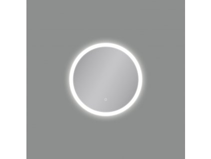 Nástěnné LED zrcadlo PETRA, ⌀ 64 cm, 32W, CRI90, IP44
