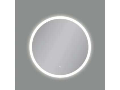 Nástěnné LED zrcadlo PETRA, ⌀ 84 cm, 43W, CRI90, IP44