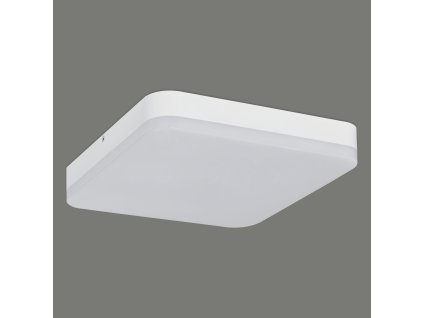 Stropní LED svítidlo SQUARE s pohybovým senzorem, š. 28 cm, IP54, CCT switch 3000-6500K