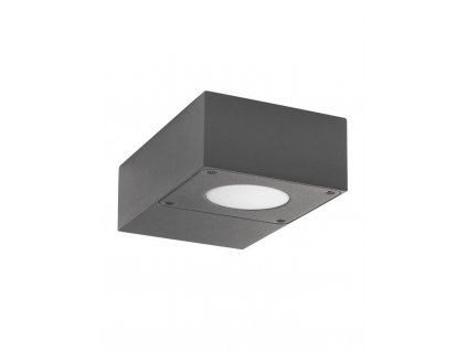 Venkovní nástěnné svítidlo APOLLO tmavě šedý hliník akrylový difuzor LED 5W 3000K, IP54