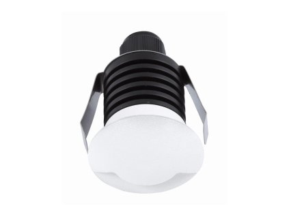 Venkovní zapuštěné svítidlo do země BANG bílá hliník LED 1W 3V 3000K IP67
