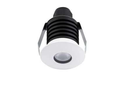 Venkovní zapuštěné svítidlo do země BANG bílá hliník LED 1W 3V 3000K IP67