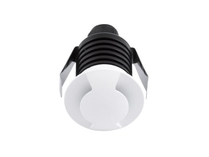 Venkovní zapuštěné svítidlo do země BANG nikl satén hliník LED 1W 3000K IP67, vč. driveru