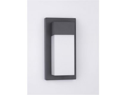 Venkovní nástěnné svítidlo LETO černý hliník akrylový difuzor LED 18W 3000K 120st. IP65