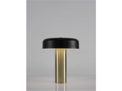 Stolní lampa PANDORA zlatý a černý hliník a akryl LED 18W 3000K