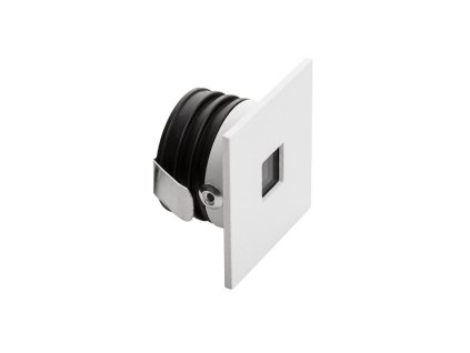 52205 venkovni zapustene svitidlo do zdi passaggio bila hlinik led 1w 3000k 3v ip54 delka kabelu 1 80m pouzijte driver 9020170