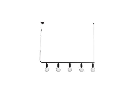 Závěsné svítidlo VEDA, čiré sklo G9 5x6W