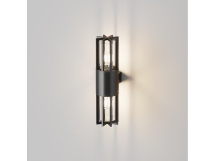 Venkovní nástěnné svítidlo BARREL, 2xE27, v. 46 cm, IP54