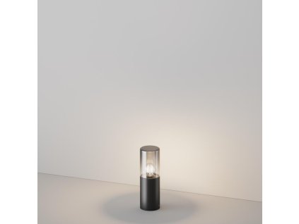 Designové venkovní sloupkové svítidlo AMAS, 60W, v. 25 cm, 1xE27, IP54