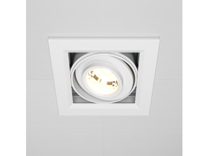 Moderní vestavné LED svítidlo METAL MODERN, 10W, d. 9,5 cm, 3000K (Barva Bílá)