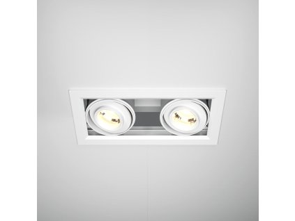 Moderní vestavné LED svítidlo METAL MODERN, 20W, d. 19,4 cm, 3000K (Barva Bílá)