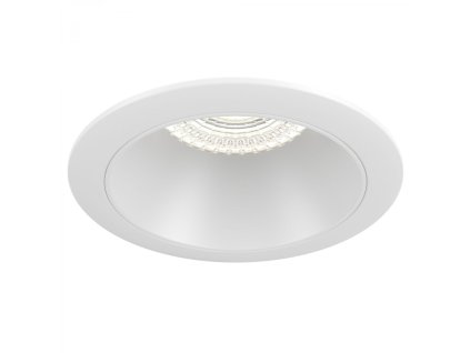 Moderní vestavné svítidlo SHARE, 10W, ⌀ 8,5 cm, 1xGU10 (Barva Bílá/zlatá)