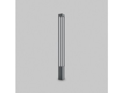 Designové venkovní sloupkové LED svítidlo ELBE, 20W, v. 150 cm, 3000K, IP65