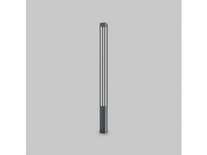 Designové venkovní sloupkové LED svítidlo ELBE, 25W, v. 200 cm, 3000K, IP65