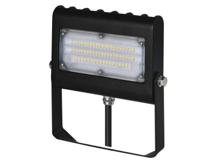 LED reflektor AGENO 30W, černý, neutrální bílá