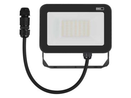 LED reflektor INOVO 30W, antracit,  neutrální bílá, IP65