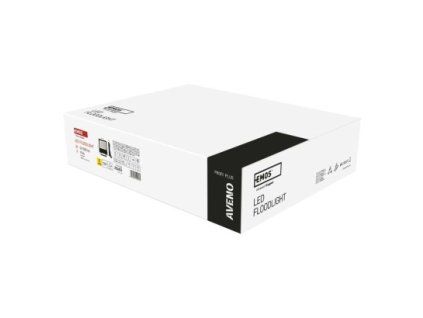 LED reflektor AVENO 150W, černý, neutrální bílá, IP66