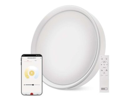 Chytré LED svítidlo GoSmart, přisazené, kruhové, 30W, CCT, stmívatelné, WiFi