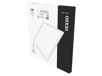 LED panel VEXXO 60×60, čtvercový přisazený bílý, 33W, neutrální bílá