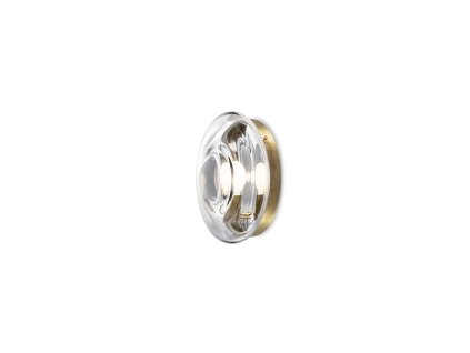 bomma orbital wall clear light patina brass