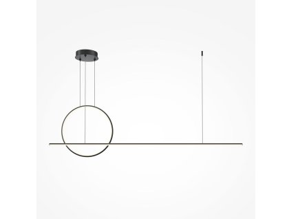 Závěsné svítidlo Halo 40W MOD247PL-L49BK - MAYTONI