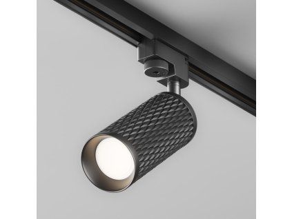 Reflektorové svítidlo FOCUS Design 1xGU10 pro 1F systém UNITY, v. 21 cm, černé