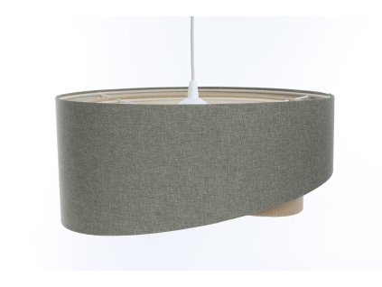 Závěsné svítidlo BOHO zelené, 1xE27, ø 60 cm