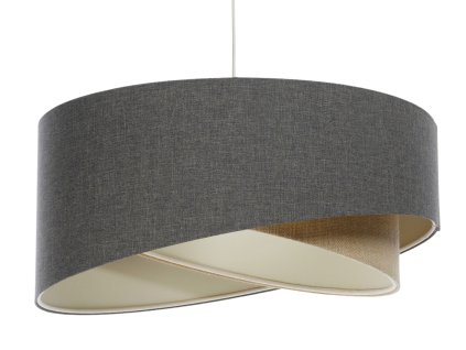 Závěsné svítidlo BOHO elegant černé, 1xE27, ø 45 cm