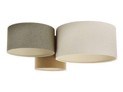 Stropní svítidlo BOHO elegant mix barev, 3xE27, v. 34 cm