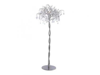 Stojací lampa ICICLE, 5xG9, v. 180 cm (Barva Stříbrná)