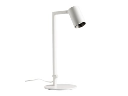 Bílá Stolní lampa ROLF, 1xGU10, v. 40 cm