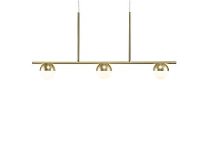 Závěsný lustr Contina (Barva mosaz)