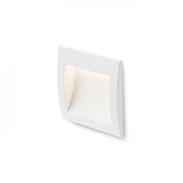 GORDIQ M zápustná bílá 230V LED 3W IP65 3000K - RED - DESIGN RENDL
