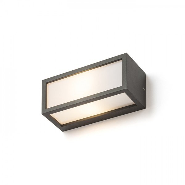 DURANT nástěnná antracitová 230V E27 18W IP54 - RED - DESIGN RENDL