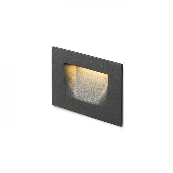 PER zápustná antracitová 230V LED 3W IP54 3000K - RED - DESIGN RENDL