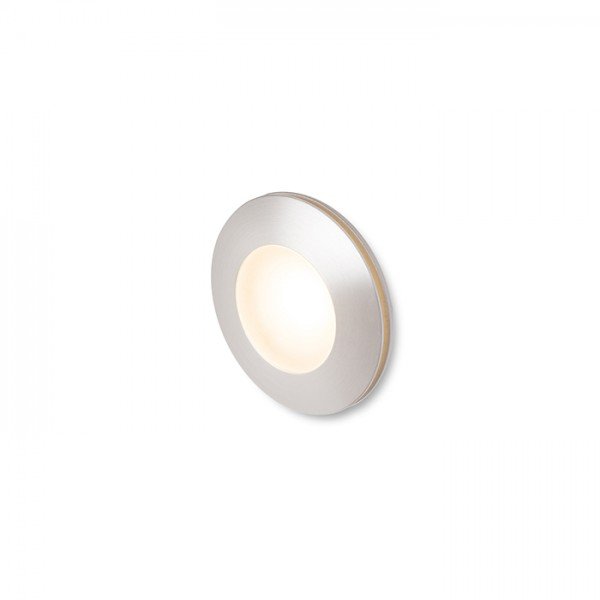 CLUB zápustná stříbrnošedá 230V LED 3W IP54 3000K - RED - DESIGN RENDL