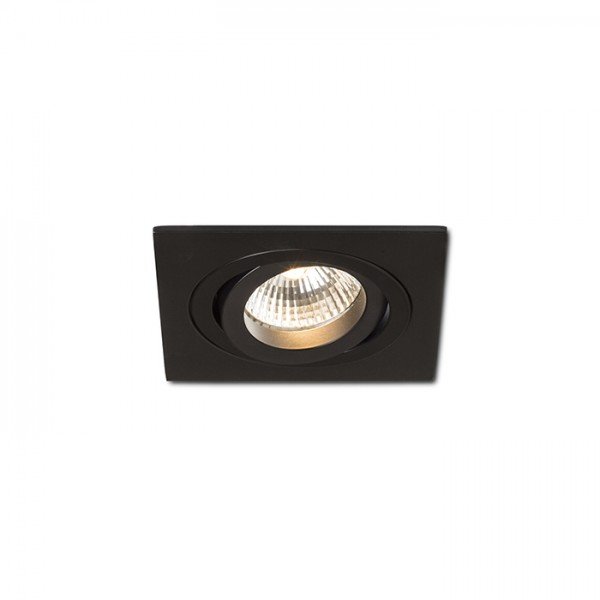 PASADENA GU10 SQ I zápustná černá 230V GU10 50W - RED - DESIGN RENDL