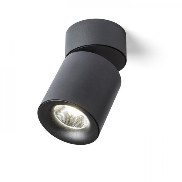 CONDU stropní černá 230V LED 20W 24° 3000K - RED - DESIGN RENDL