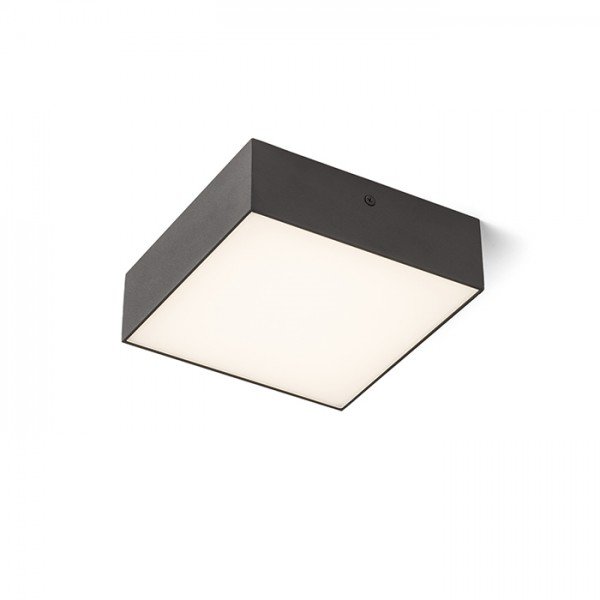 LARISA SQ 17 stropní černá 230V LED 15W 3000K - RED - DESIGN RENDL