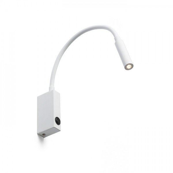 EKE nástěnná bílá 230V LED 3W 60° 3000K - RED - DESIGN RENDL
