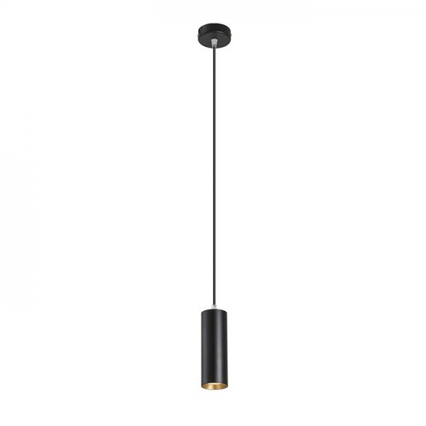 MAVRO závěsná černá/zlatá 230V LED 12W 38° 3000K - RED - DESIGN RENDL
