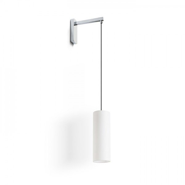 HUDSON nástěnná bílá chrom 230V E27 28W - RED - DESIGN RENDL