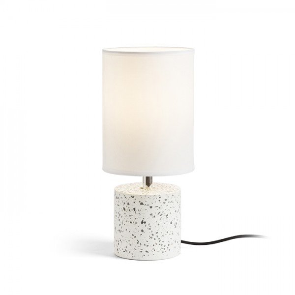 CAMINO stolní se stínidlem bílá dekor teraso 230V E27 28W - RED - DESIGN RENDL