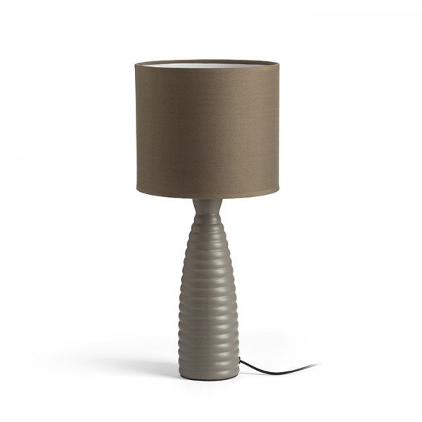 LAURA stolní béžovošedá 230V E27 28W - RED - DESIGN RENDL